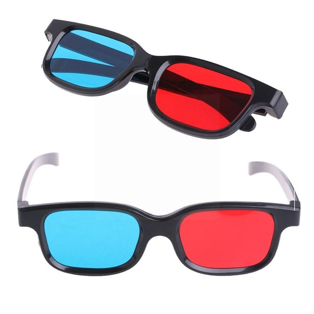 Universal 3d Glasses For Dimensional Tv Movie Pictures Dvd Game Red Blue Glasses Spectacles Eyeglasses N3i7 B6m2
