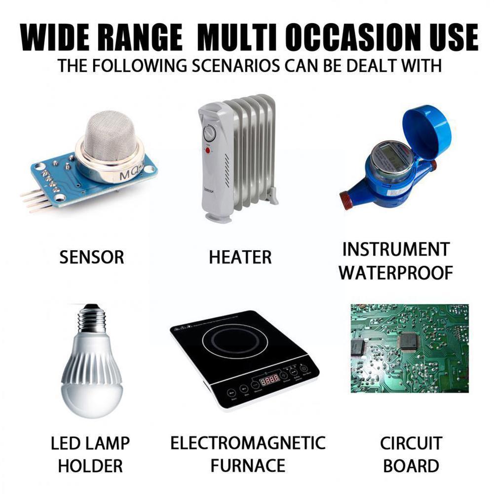 Liquid Electrical Tape Glue Strong Sealing Waterproof Dielectric Coating Heat-resistant For Electrical Data Cable Sealant 5 M2v4