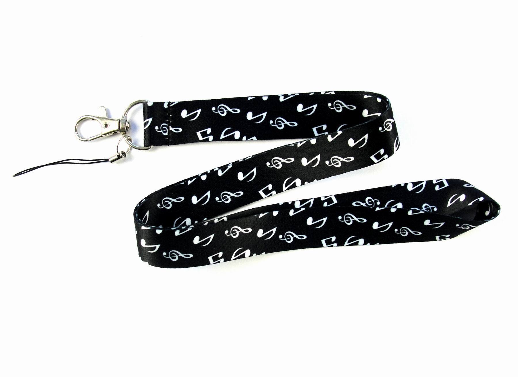 40Pcs Piano Muziek Nek Lanyards Voor Mobiele Telefoon Accessoires Leuke Telefoon Bandjes Lange Lanyards Voor Sleutels Id-kaart