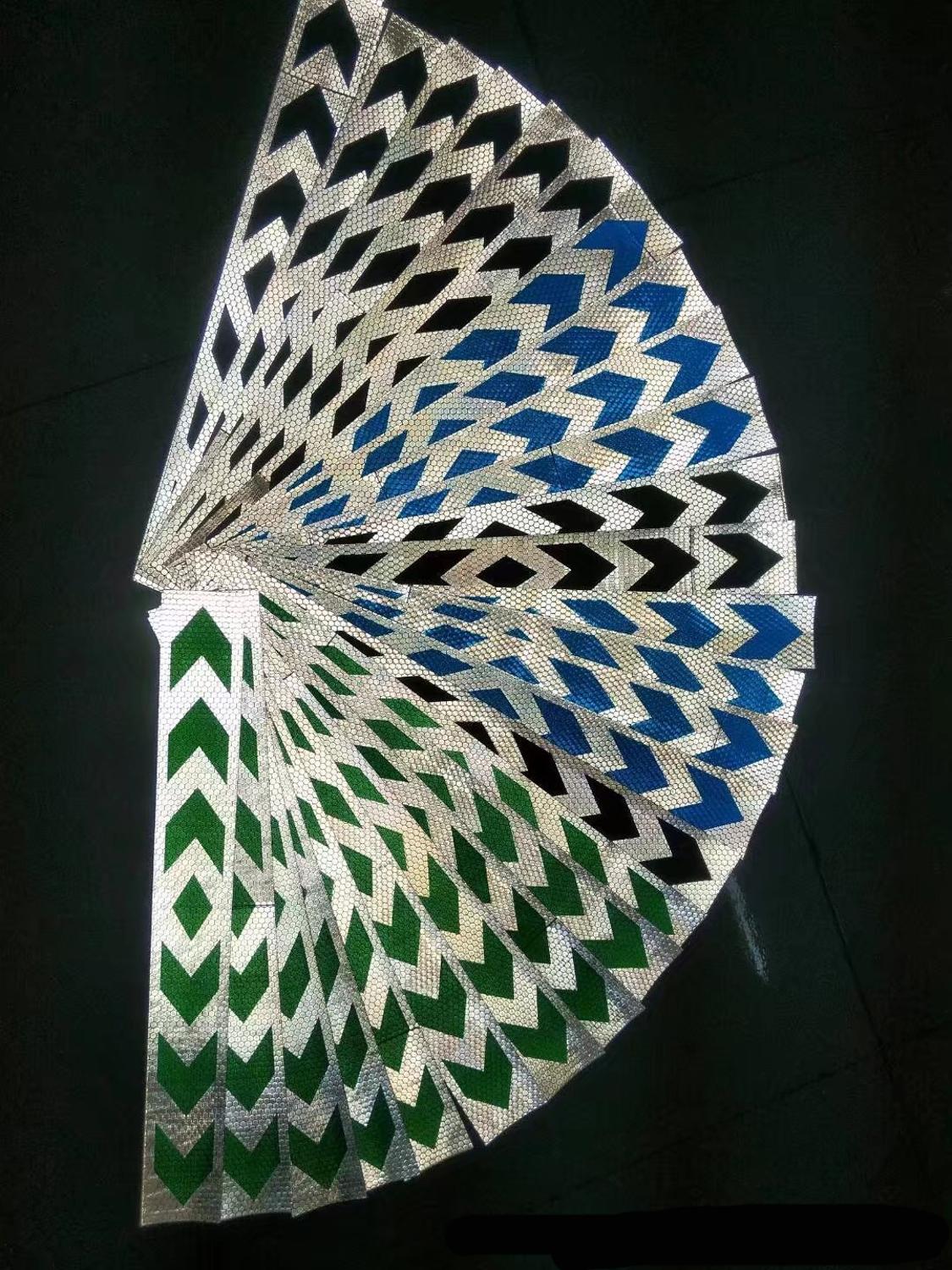 Pegatinas reflectantes para coche y camión, tira reflectante para garaje, anticolisión, cinta adhesiva para suelo