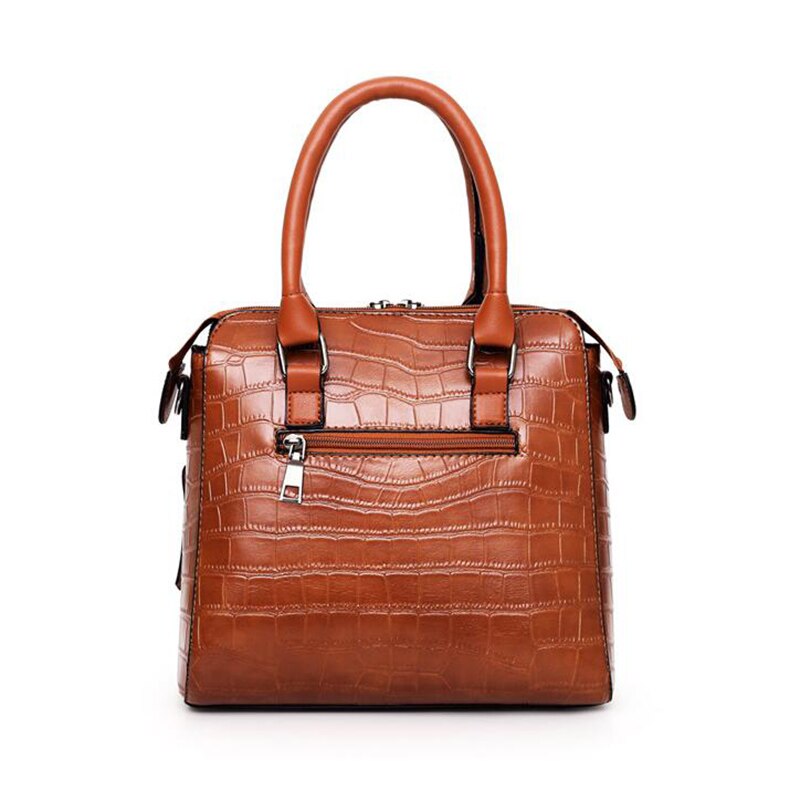 SMOOZA 4PS femmes sacs ensemble de luxe Crocodile femme sacs à main en cuir PU sacs à bandoulière gland Composite sacs sac de messager