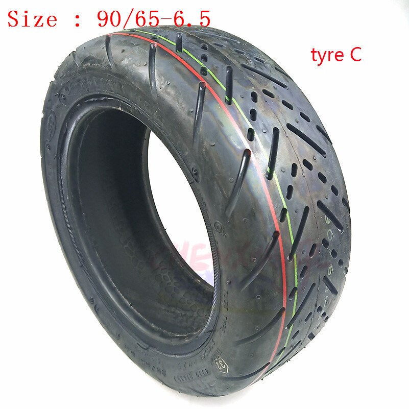 CST 90/65 – 6.5 pneu sans chambre à air 11 pouces, avec chambre à air, pour Scooters électriques Dualtron Ultra Speedual Plus Zero 11x: 1 pcs tyre C