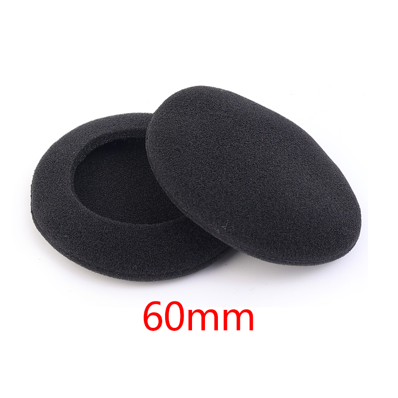 10/50Pcs Headphone Replacement Sponge Cushion Covers Headset Foam Ear Pads Protective Sleeve 35/45/50/55/60mm Earmuffs Eartips: 3XS / CORAL