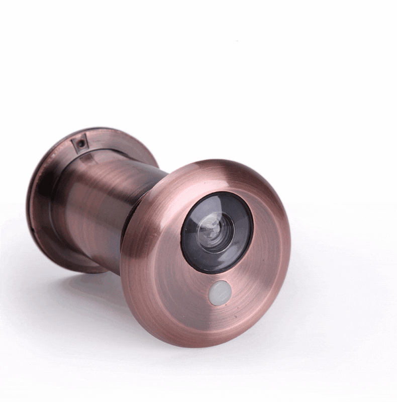 180 Graden Groothoek Deurbel Functie Kijkglas Veiligheid Deur Kijker Verborgen Glas Lens deur kijkers Hardware-instrumenten