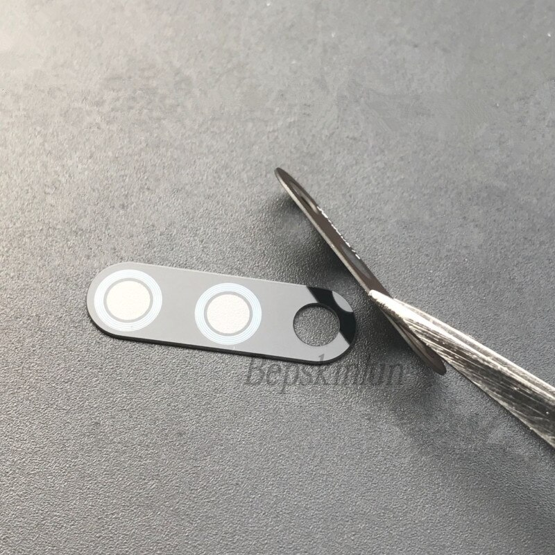 Bepskinlun 2pcs/Lot for Huawei Honor 7C, for Huawei Enjoy 8 Original Rear Back Camera Glass Lens Replacement with Sticker