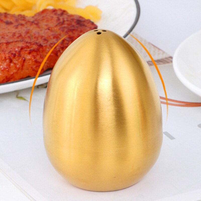 Rustfrit stål cruet flasker sæson salt shaker dåser peber shakers krydderi æske madlavning krydderi flaske bbq rosa guld