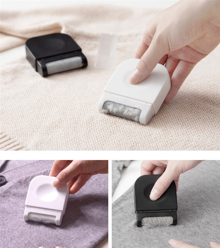 Stof Lint Remover Pluizende Kleding Trui Haar Roller Scheerapparaat Fluff Fuzz Stoffen Draagbare Remover Pil Handheld Reinigingsborstel December #2