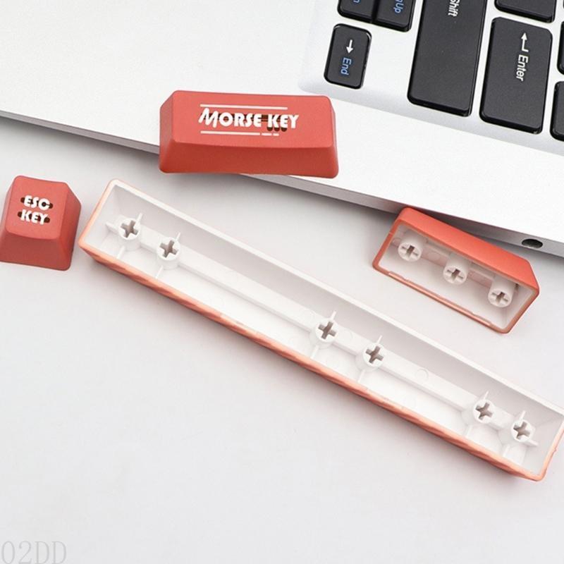 02DD Keyboard KeyCaps 4 KeyCap Space 6.25U ESC Enter Right Enter PBT Beauty Enter Voer PBT Beauty in