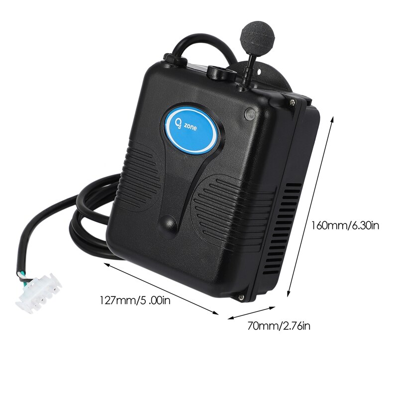 220v 300mg/ h ozongenerator badkar dusch spa pool ozonisator badkar pool vattenrenare ersättningsenhet kit ventilslang