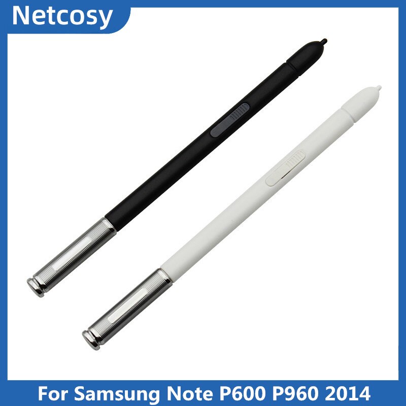 Wit/Zwart stylus capacitive Touch Screen pen Voor samsung galaxy Note 10.1 edition P600 P960 S PEN