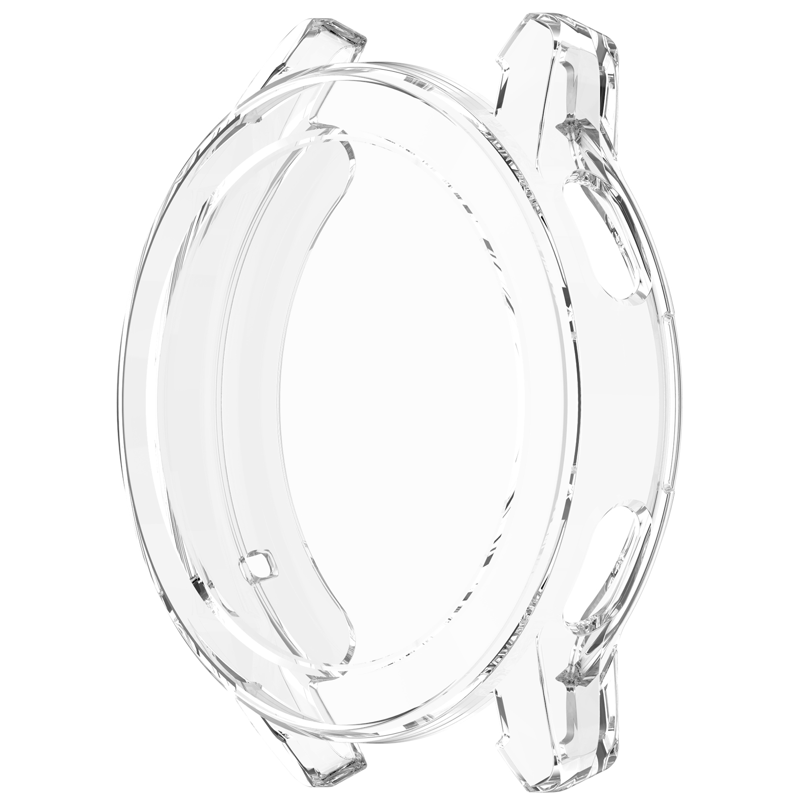 Funda protectora de pantalla para Xiaomi Watch S3, cubierta protectora suave de TPU, accesorios de parachoques, marco Protector de silicona para reloj: Transparente