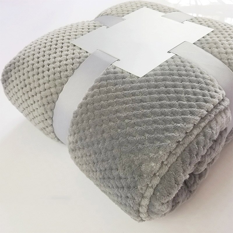 Weighted Blanket Sleep Deep Full Solid Color Soft Warm for People Insomnia Home Bedroom SCVD889