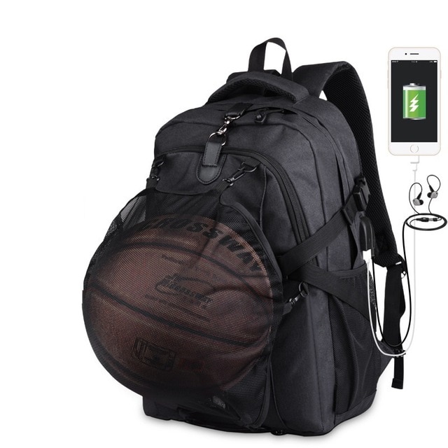 Sac à dos de Football et ordinateur portable pour hommes, sac de sport en plein air, de basket-Ball, d&#39;école pour adolescents