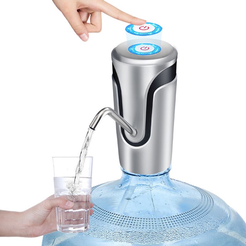 Draagbare Water Dispenser Elektrische Waterpomp Automatische Drinkwater Dispenser Voor 5 Liter Fles Water