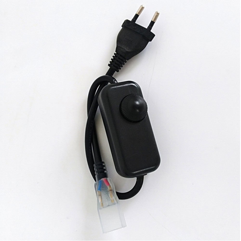 220V 110V Energie Schalter Dimmer Fernbedienung Schalt 720W Energie Kabel Für 5050 2835 5630 LED Streifen licht uns EU UK AU Energie Stecker