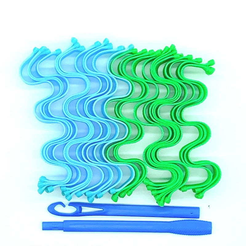 30Cm/50Cm Haar Rollen Duurzaam Spiraal Kapsel Roller Sticks Diy Slak Vorm Haar Curler Wave Haar Styler