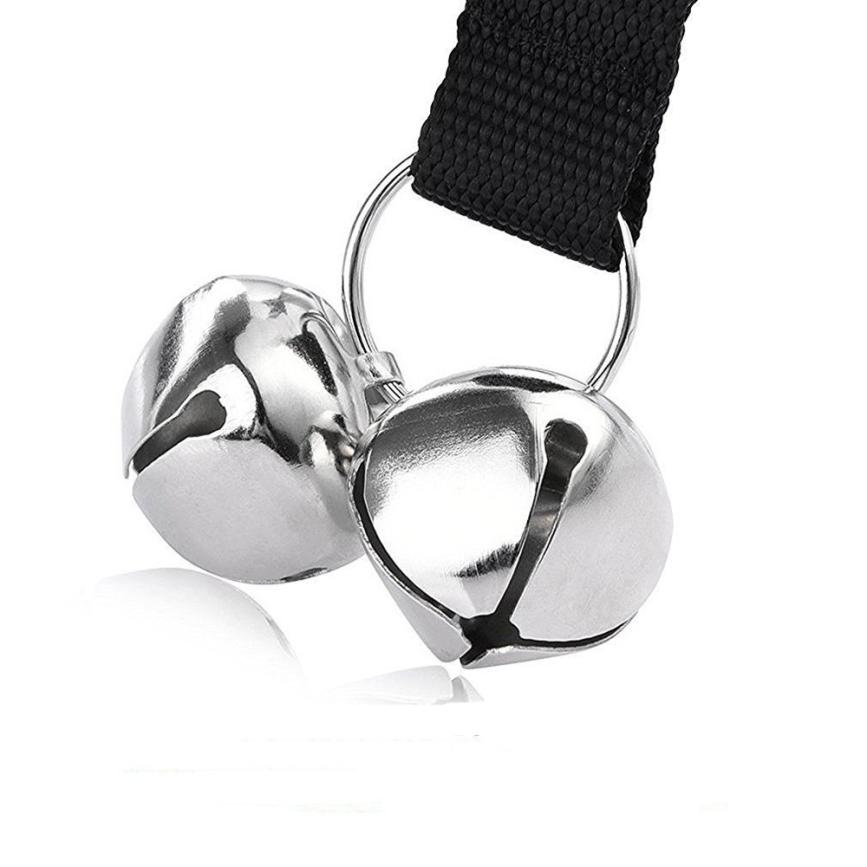 Rvs Hond Deurbellen voor Hond Training En Inbraak Clicker Deurbel 2JU30