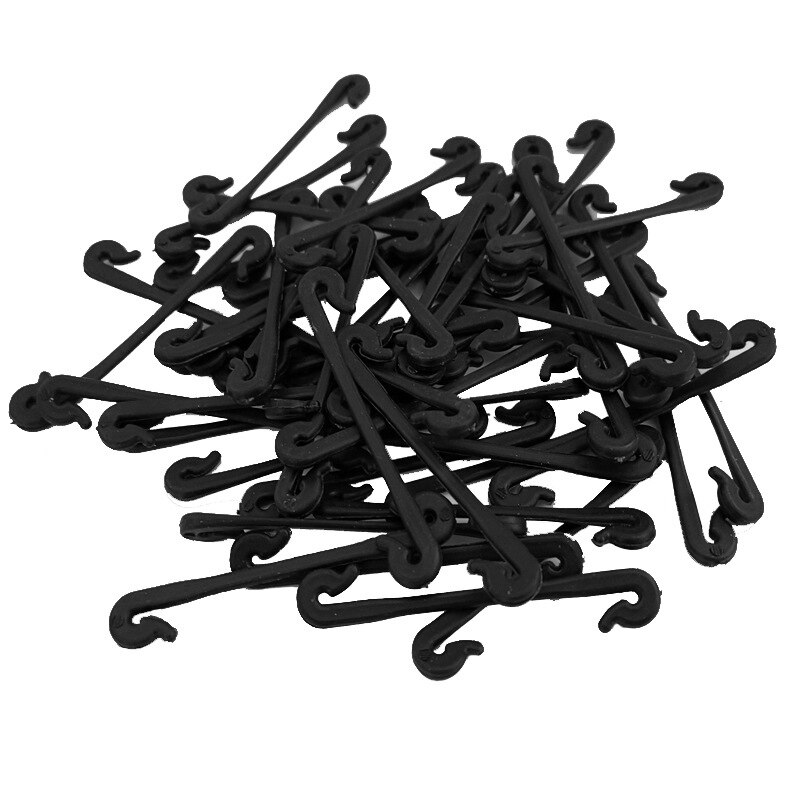 Clip de plástico para plantas de viñas, Clip de sujeción para plantas de viñas, pinzas de sujeción para verduras, Herramienta de sujeción para jardín, 50 Uds.: Default Title