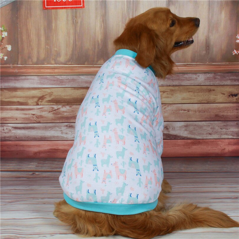 Big dog clothes spring and summer pure cotton dog two-legged clothes Labrador Husky large and medium-sized dog clothes dog coat