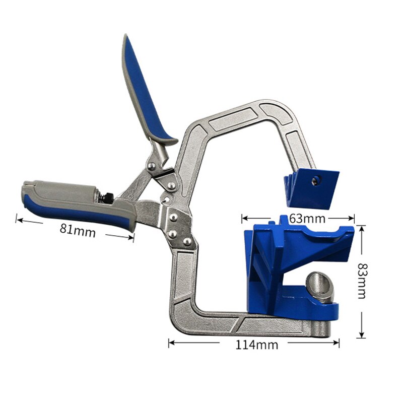 90 Degree Right Angle Woodworking Clamp Picture Frame Corner Clip Hand Tool Clamps For Woodworking