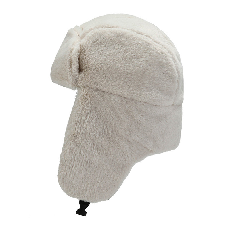 Winter Bomber Hat for Men Women Warm Ushanka Trapper Cap with Earflaps Faux Fur Adult Boys Girls Snow Ski Cold Weather Bonnets