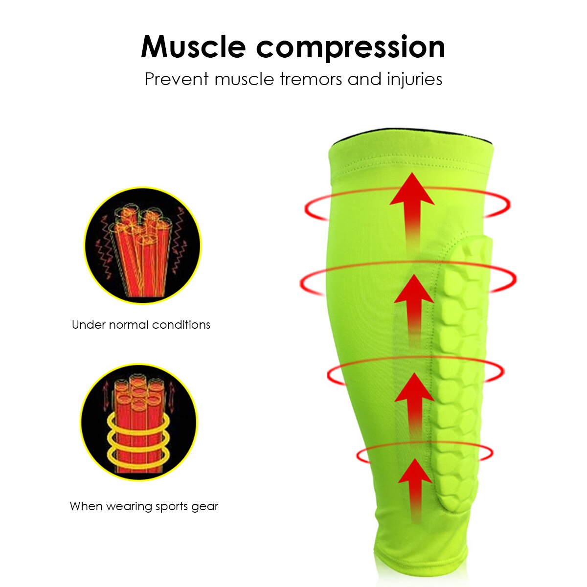 Sport Bescherm 2 Stuks Kalf Beschermhoes Professionele Crashproof Shin Guards Fit Voor Voetbal Basketbal Fietsen Klimmen