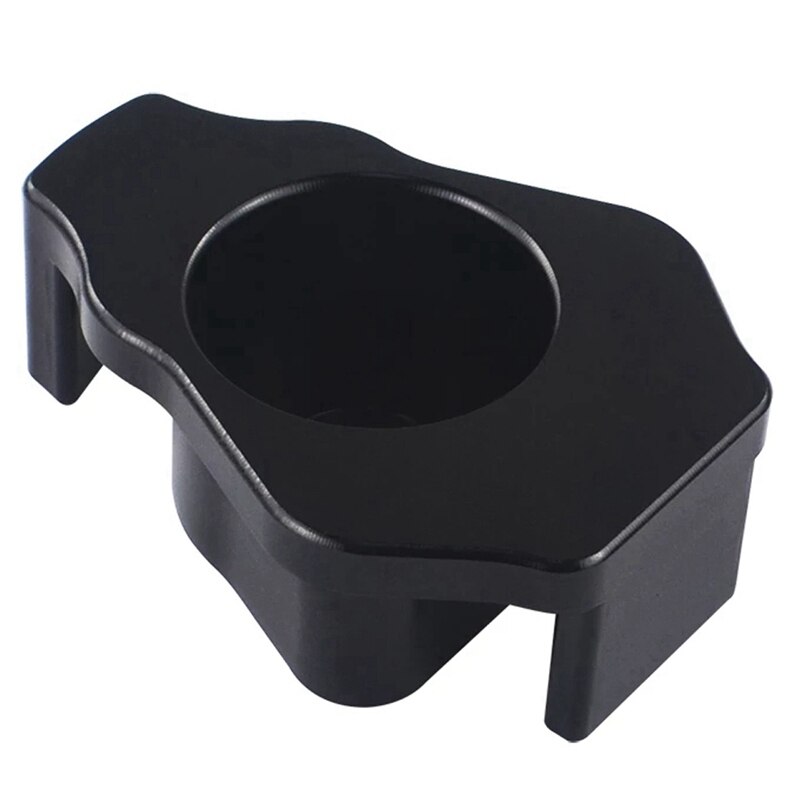 Car Billet Aluminum MQB Dog Bone Mounting Parts Engine Dog Bone Bearing Mounting Insert for Golf Mk7 - A3 S3: Black
