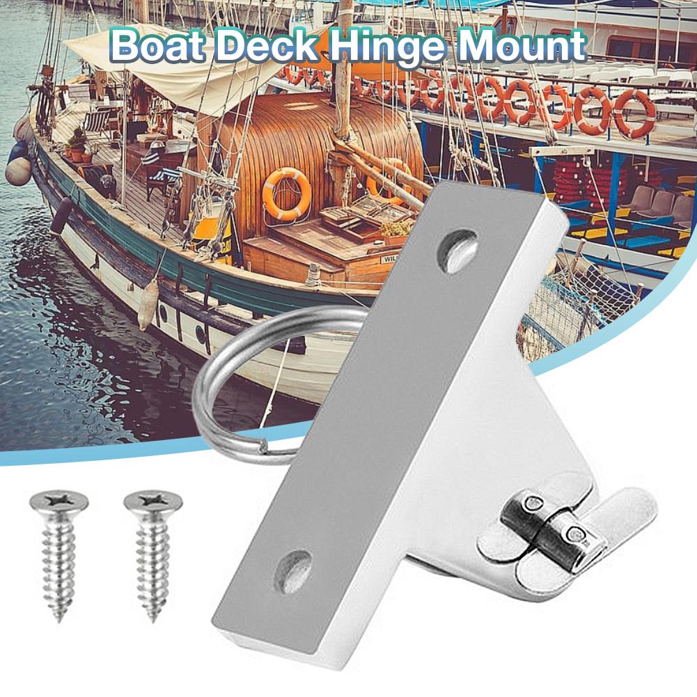 Marine Boat Deck Hinge Mount Bimini Top Fitting Hardware Marine Stainless Steel Accessories Deck Hinge Mount Tool