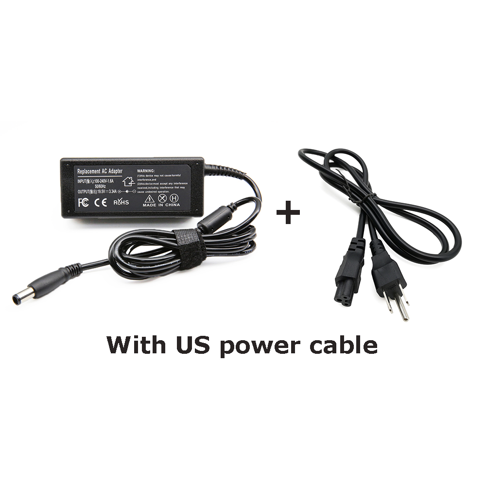 19.5V 3.34A 7.4*5.0mm 65W laptop AC power adapter charger for Dell Dell Latitude E5440 E5470 7480 E6540 E7440 E7450 E7250 E6440: Red