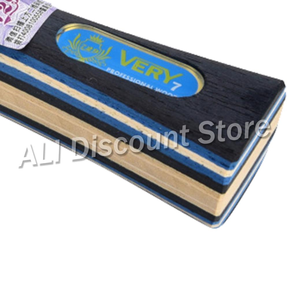 Friendship 729 Very 7 8table Tennis Blade Offensive Ping Pong Racket Bat Pure Wood