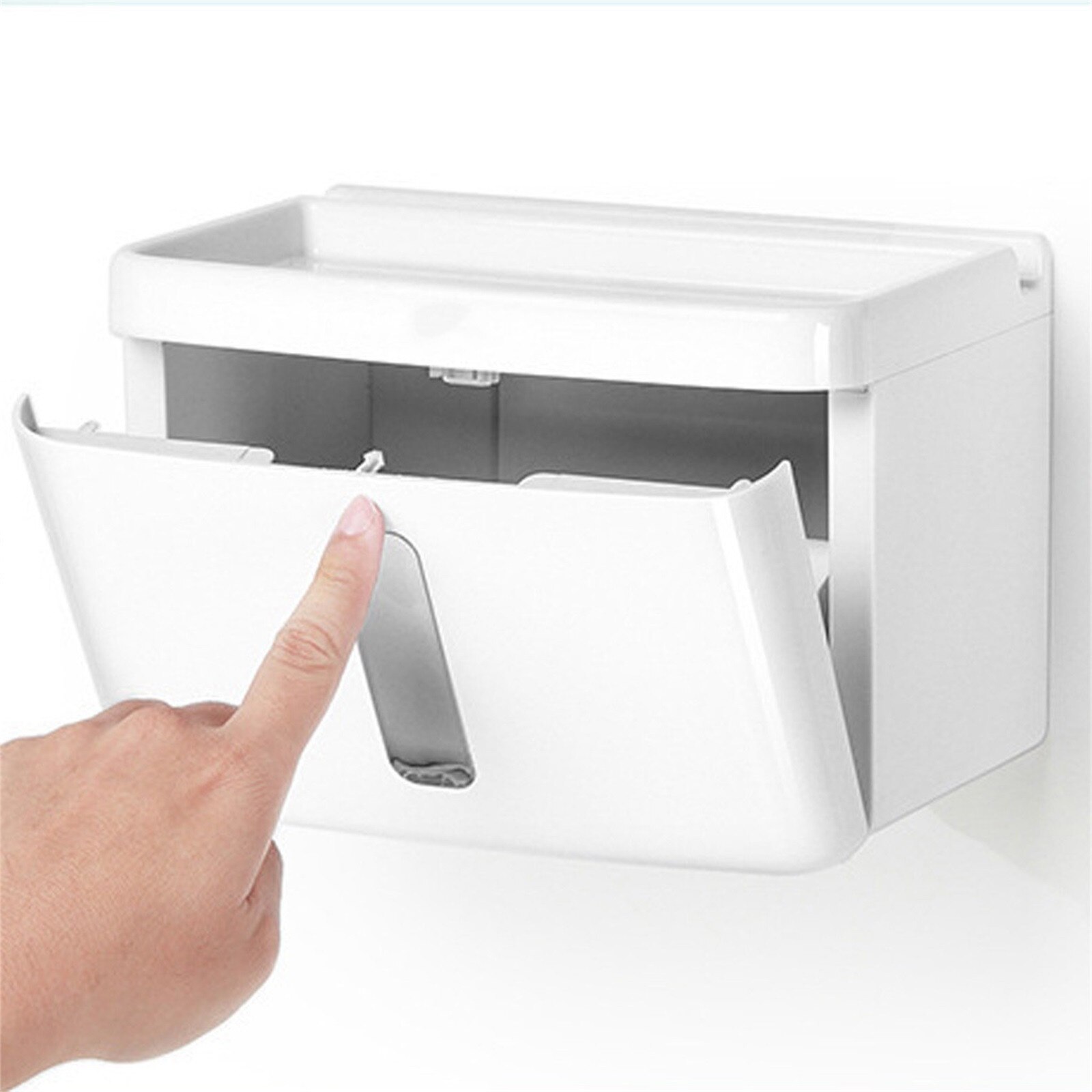 Waterdichte Tissue Box Box Container Multifunctionele Huishoudelijke Badkamer Wc Servet Dispenser Houder Box Case Decoratie #55