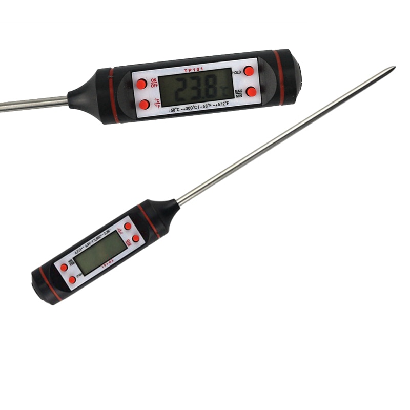Digital Food Thermometer Meat Cooking BBQ Probe Temperature Meter