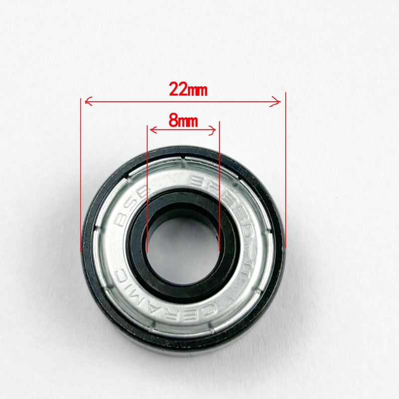 Rodamientos de bolas radiales de alta velocidad para patinete, rodamientos de cerámica para patinaje, accesorios para zapatos, BSB SPEED-11, 16 unidades por lote