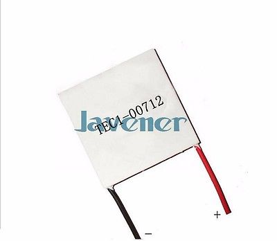 Tec 1-00712 heatsink termoelektrisk køler peltier køleplade 0.82v 12a kølemodul
