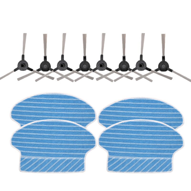 Mian roller brush mop cloth rags for Proscenic 780T 790T hepa filters Side Brushes Robot Vacuum Cleaner dust filter accessories: set3
