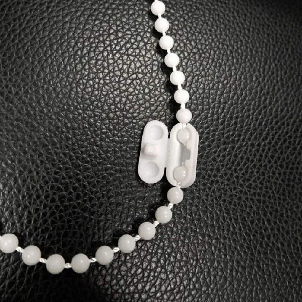 10st rolgordijnen trekkoord connector gordijn ketting connector voor verticale jaloezieën schrijnwerkers reserve gereedschap vervanging gordijn reparatie