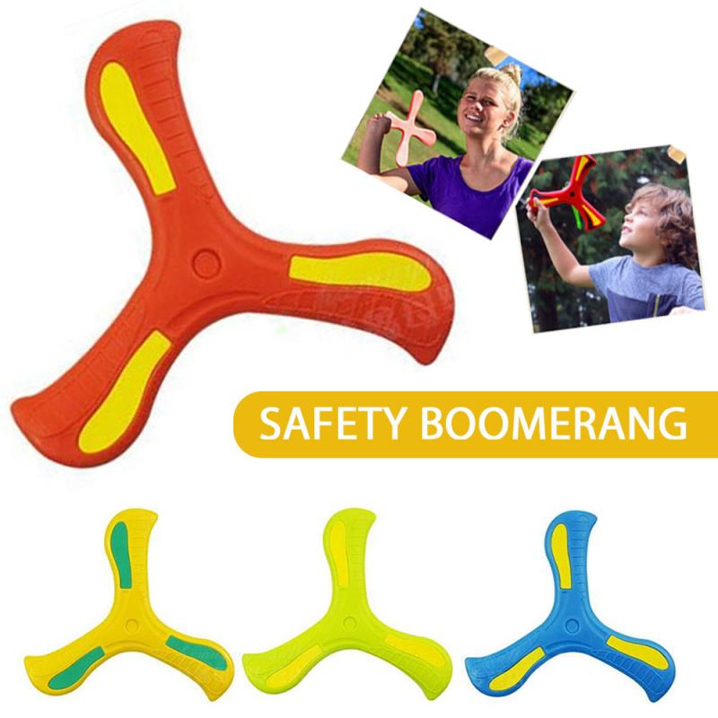 1Pcs Kromzwaard Boomerang Kinderen Speelgoed Puzzel Decompressie Outdoor Producten Speelgoed Sport Leuk Spel Cadeaus Voor Kids Kinderen