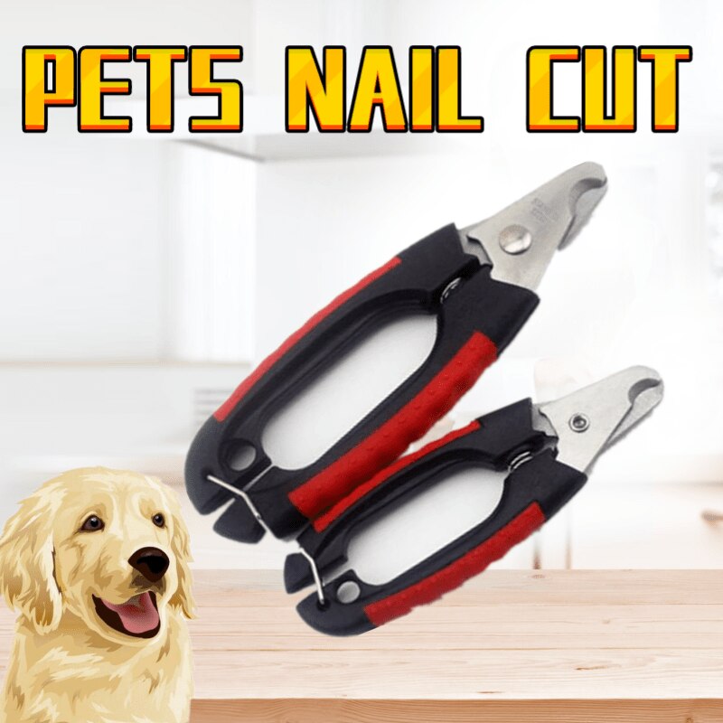 Pet Dog Cat Nail Safety Cutter Tool Claws Scissor Cut Product Stainless Steel Nail Safety Cutter Tool Toe File Trimmer Clipper