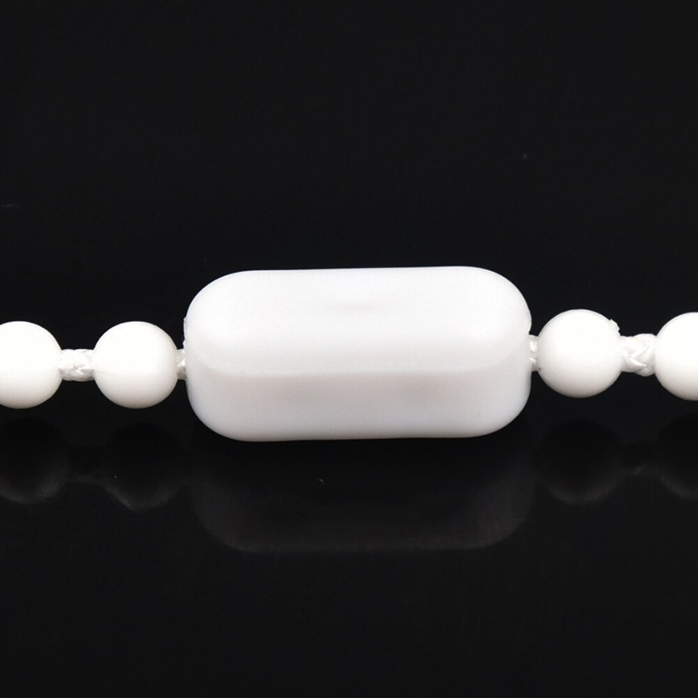 100pcs Plastic Vertical Blinds Chain Curtain Chain Rope Connector Beads Roller Curtain Clips Joiner Accessories Curtain Decor