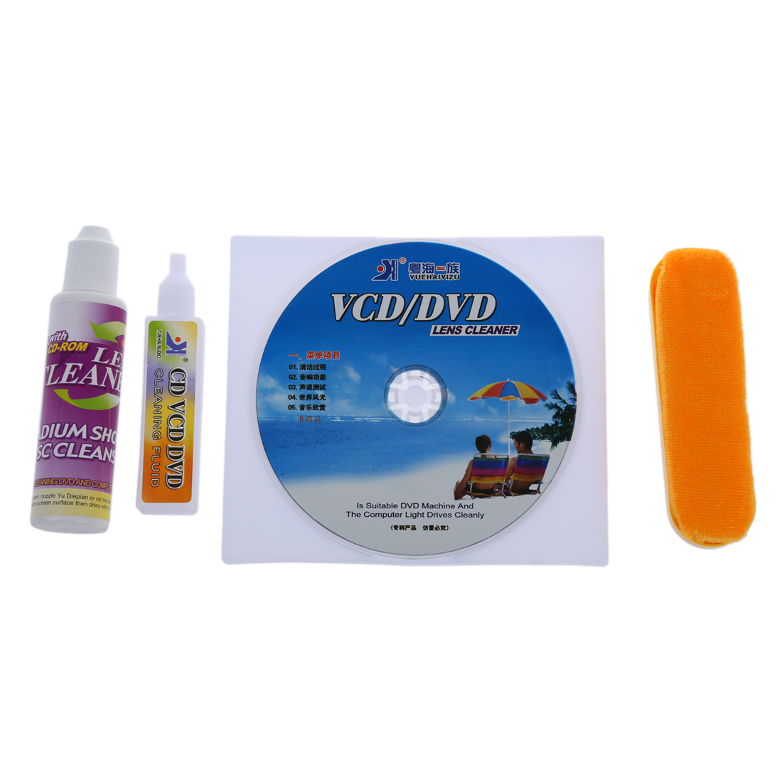4 In 1 Cd Dvd Rom Speler Onderhoud Lens Reinigingsset