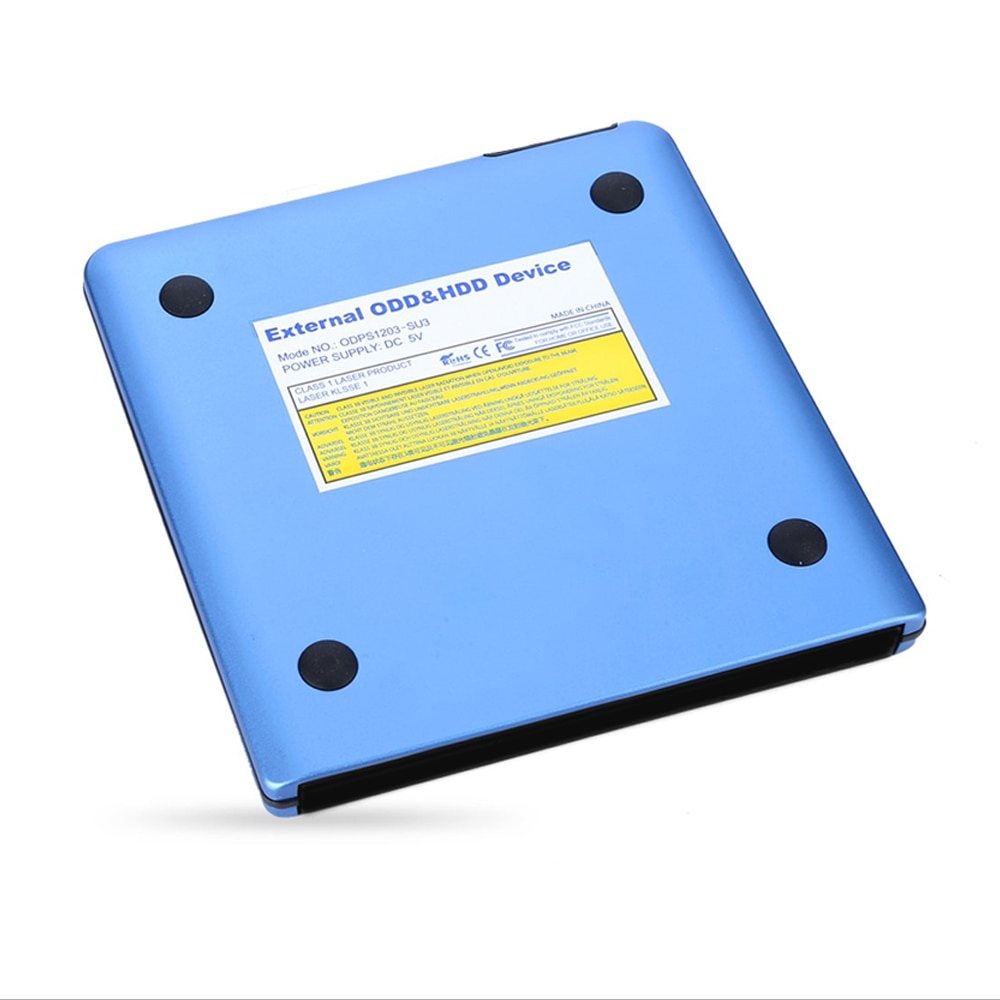 12.7mm USB 3.0 DVD Drive External Optical Drives Enclosure SATA to USB External Case For Laptop Notebook without drive