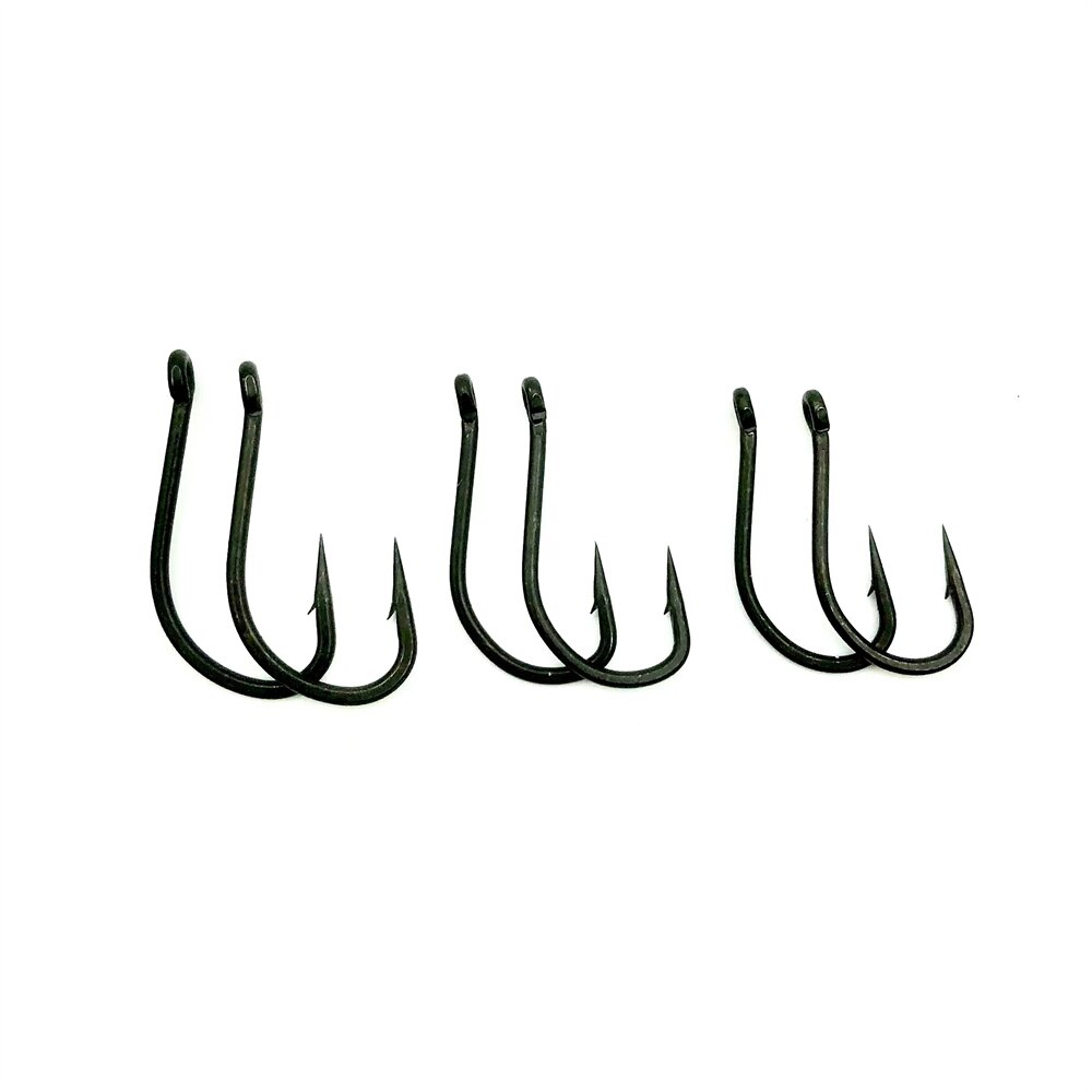 Carp Fishing Chod Hooks FTPE Coating Micro Barbed Choddy Rigs Carp Hooks Bait Accessories
