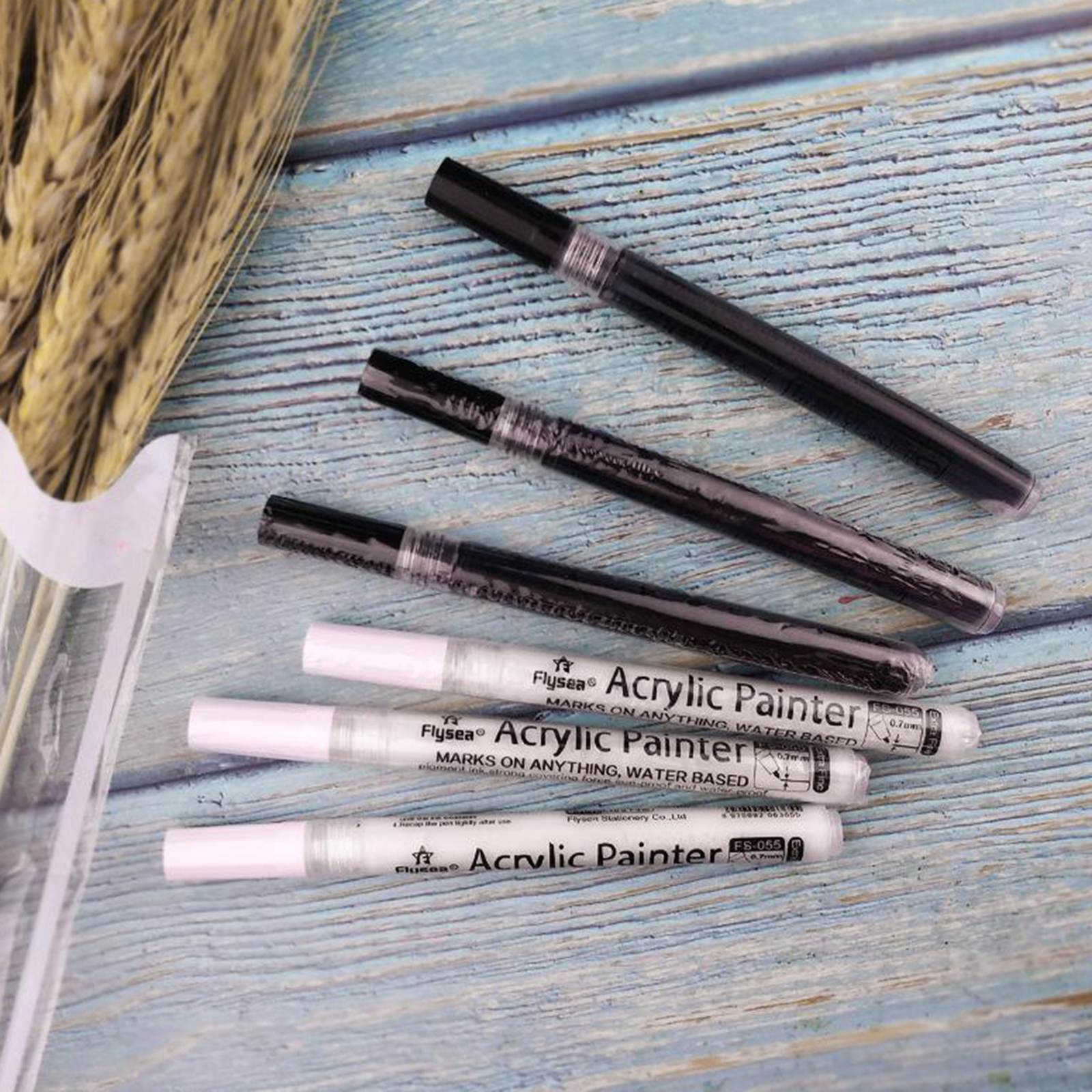 Waterproof Acrylic Paint Markers Pens Permanent Drawing Rock Painting Art: Choice 2