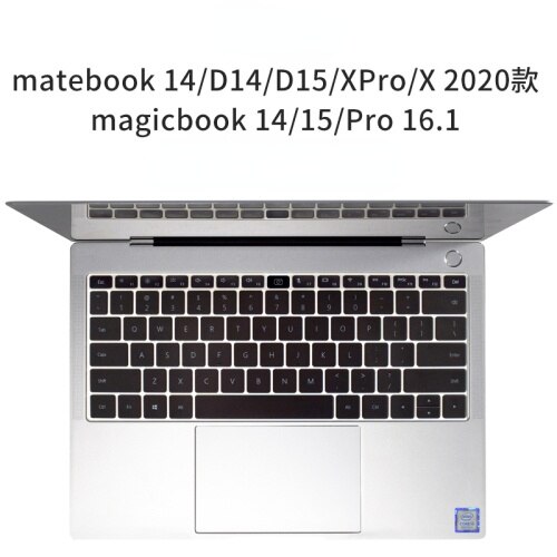 Keyboard Cover for Huawei Honor MagicBook X14 Laptop Keyboard Film X15 Full Cover Rubber Dustproof Protecter Film: TPU