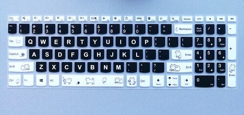 Teclado de membrana para portátil Lenovo IdeaPad, película protectora de pulgadas para teclado de portátil, ALC 15,6, 15S: type9