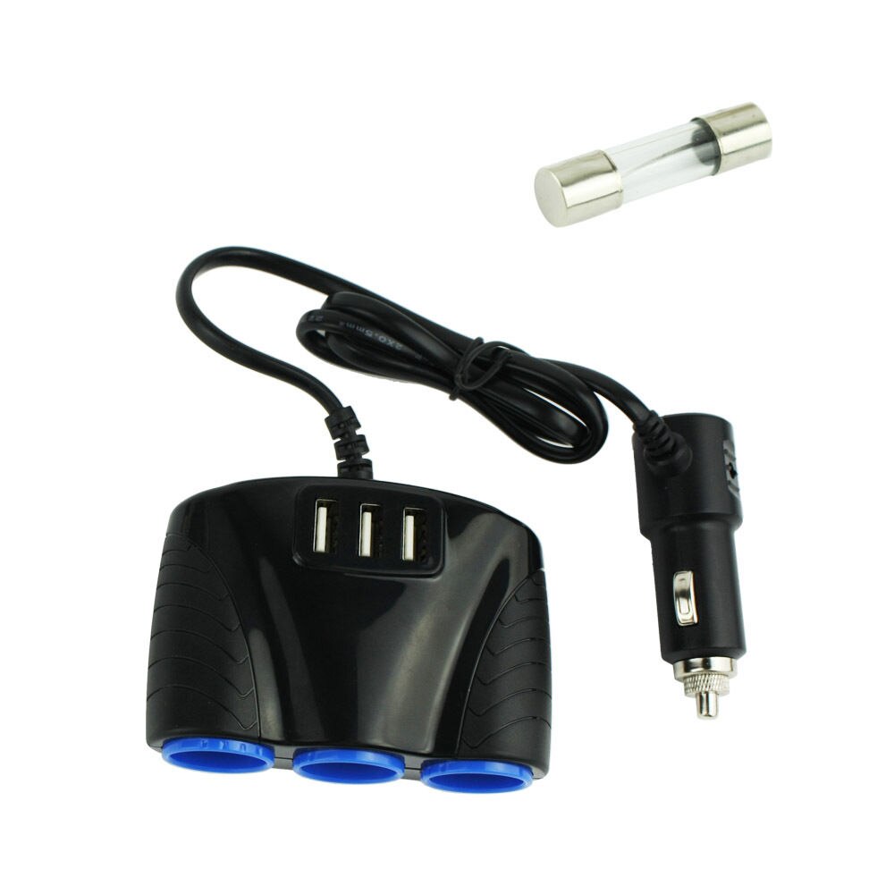 12 v-24 v Sigarettenaansteker Splitter Adapter Meerdere Poorten USB Car Charger Sigarettenaansteker Splitter Voor auto