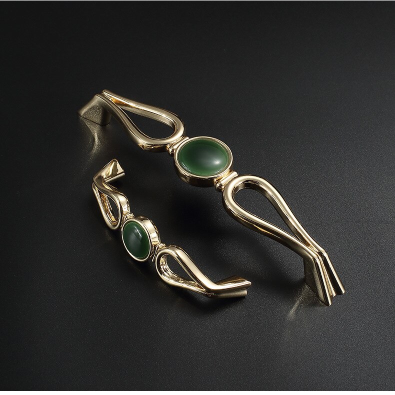 Light Luxury Modern Gold Cabinet Handles Knobs Drawer Pulls Kitchen Door Handles Furniture Handle Cabinet Door Hardware