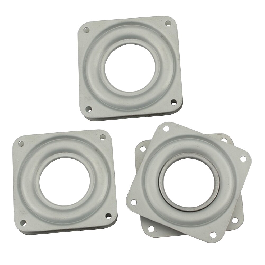 3Pcs DIY Furniture Lazy Susan Square Turntable Bearing DIY Furniture Accessories Hardware Display Stand