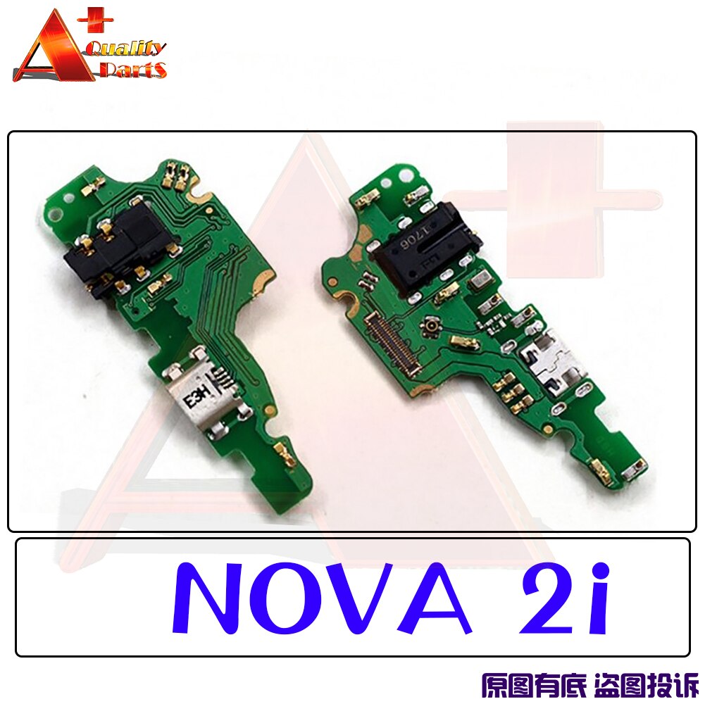 Ladeportstik flex calbe med mikrofonmikrofon til huawei nova 5t smart young lite  + 2 2i lite 2s 3 3i 4 5 5i pro: Nova 2i