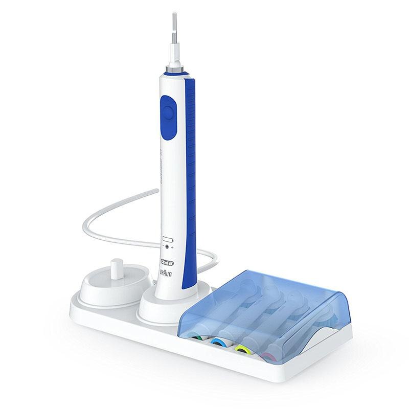 Eltandborstställ för braun oral b enkelt tandborstställ anotion hållare för tandborsthuvuden